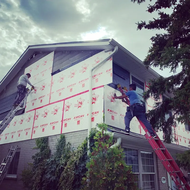 Aluminum soffit, fascia and capping work