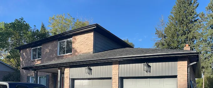 New seamless eavestrough install