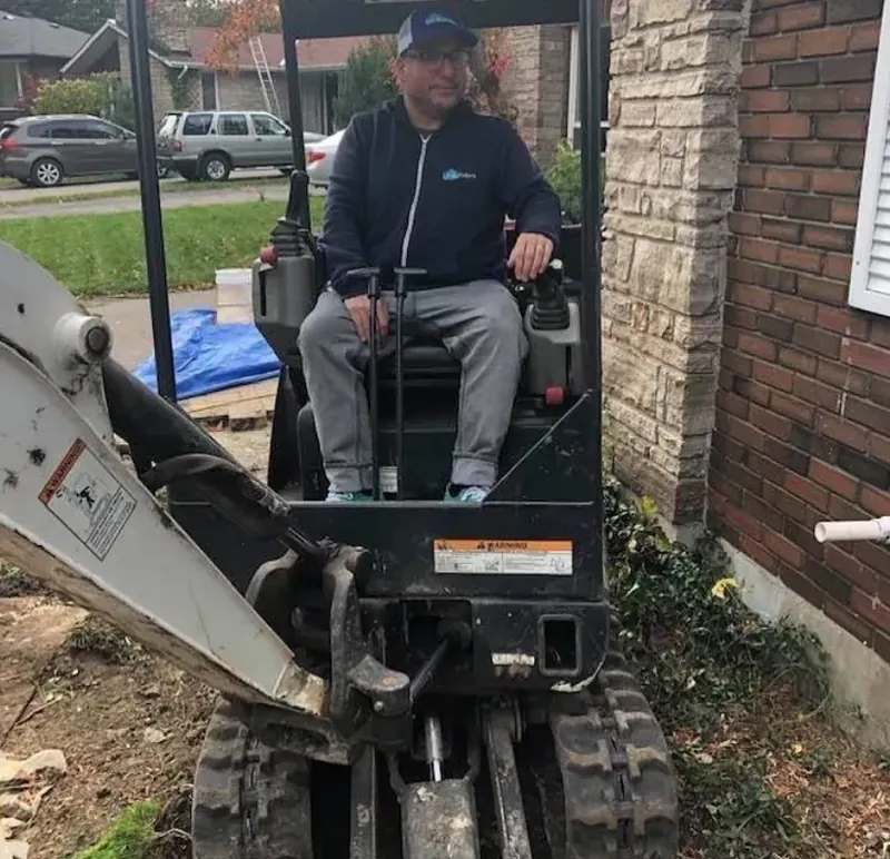 Foundation repair work