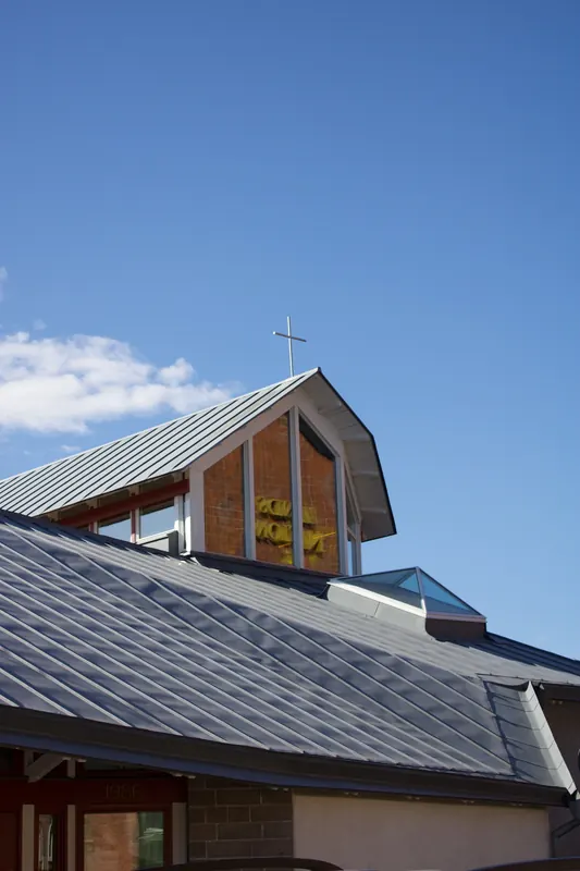 Standing-seam metal roof installation