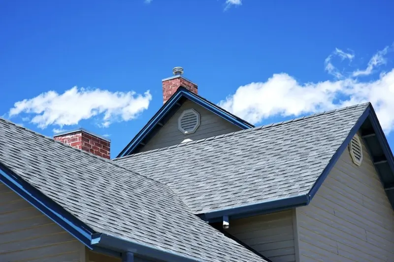 Completed roofing project